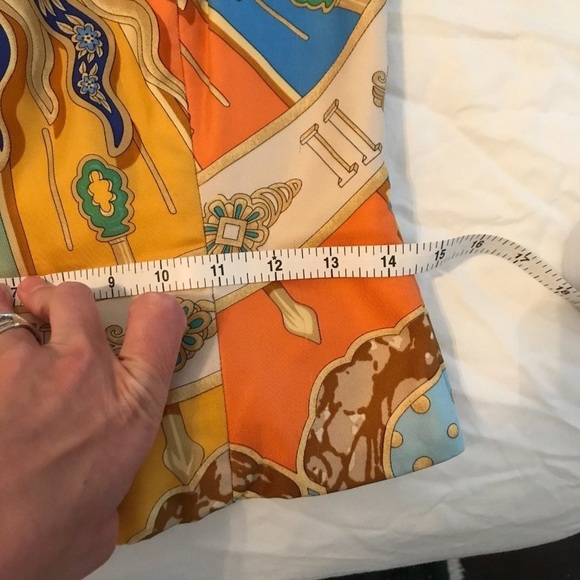 JMcLaughlin “Versace inspired” print bustier top. Size 6/S. - Picture 7 of 7